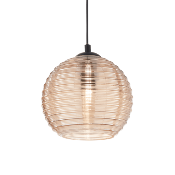 Lampa Suspendata RIGA NERO E27 max 1 x 60W