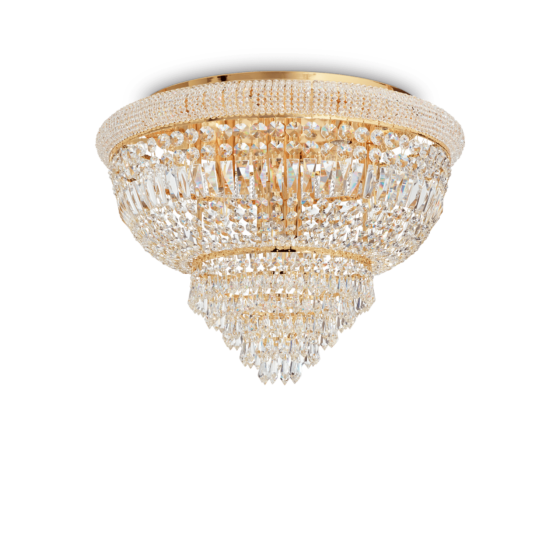 Plafoniera DUBAI ORO E14 max 24 x 40W