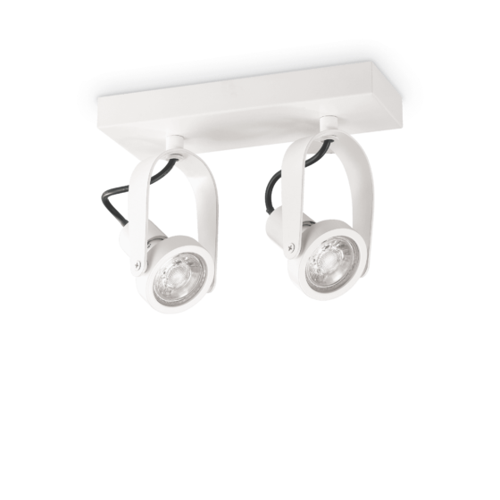Plafoniera GLIM COMPACT BIANCO GU10 max 2 x 50W