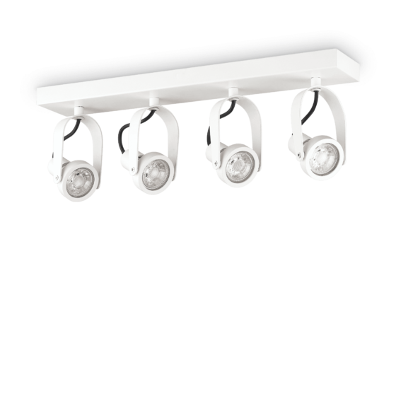 Plafoniera GLIM COMPACT BIANCO GU10 max 4 x 50W
