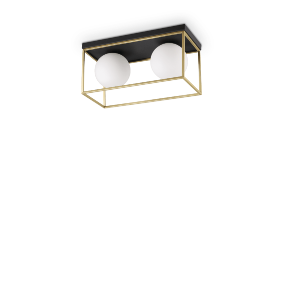 Plafoniera LINGOTTO NERO E14 max 2 x 40W