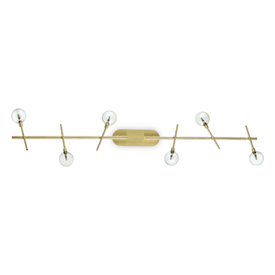 Plafoniera MARACAS OTTONE G4 max 6 x 2W