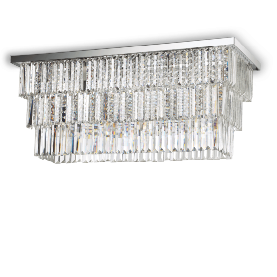 Plafoniera MARTINEZ CROMO E14 max 6 x 40W