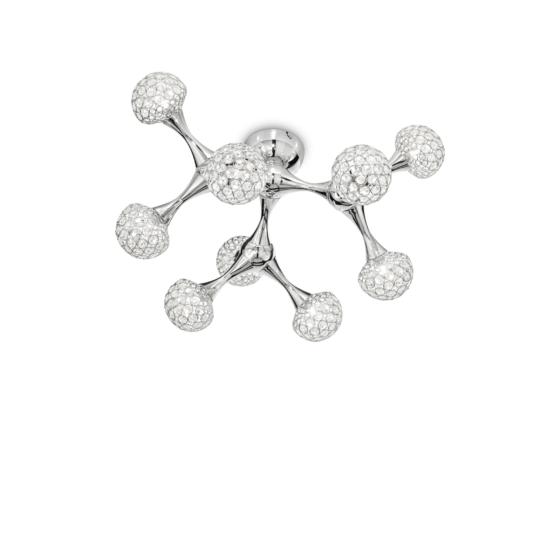 Plafoniera NODI CRYSTAL  G9 max 9 x 40W