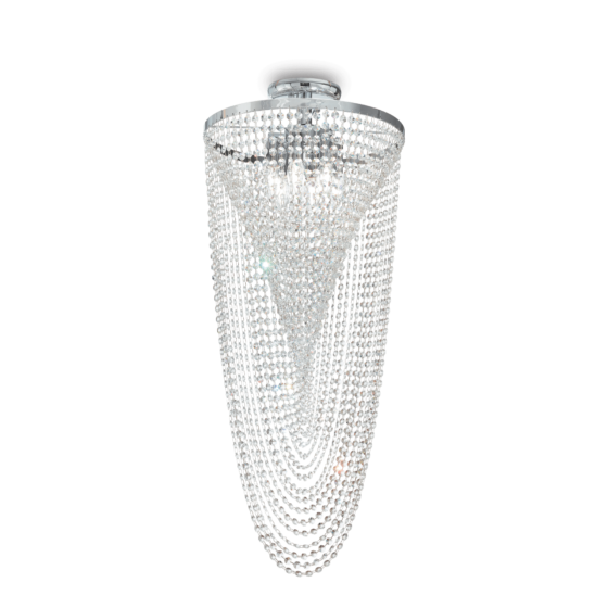 Plafoniera PEARL CROMO E14 max 6 x 40W