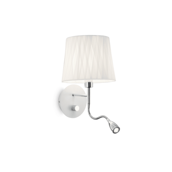 Aplica EFFETTI BIANCO E14/LED max 1+1 x 40/1W
