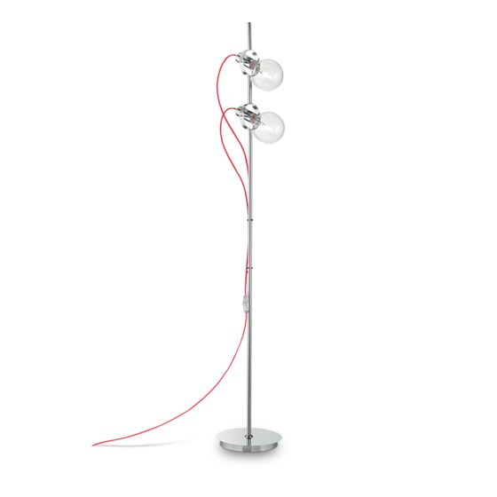 Lampadar RADIO CROMO E27 max 2 x 60W