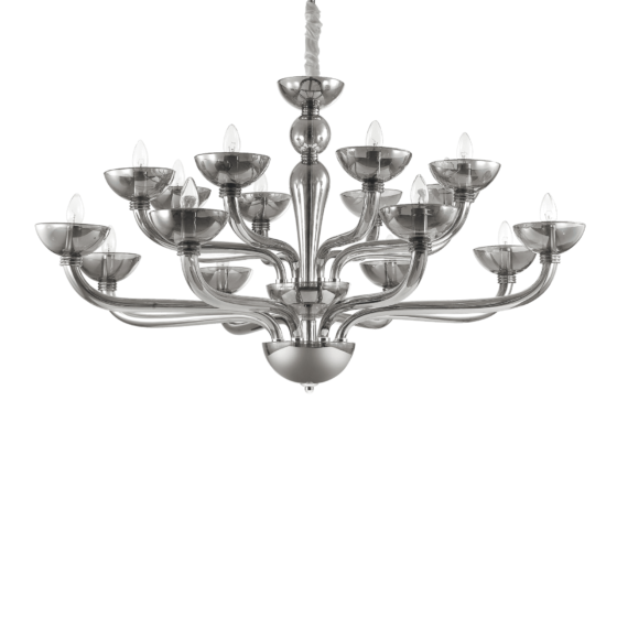 Lampa Suspendata CASANOVA CROMO E14 max 16 x 40W
