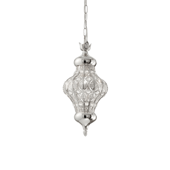 Lampa Suspendata NAWA ARGENTO E27 max 1 x 60W