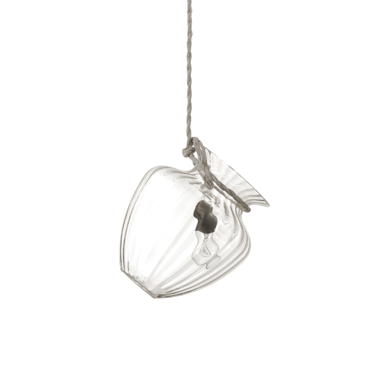 Lampa Suspendata POTTY NERO E27 max 1 x 60W