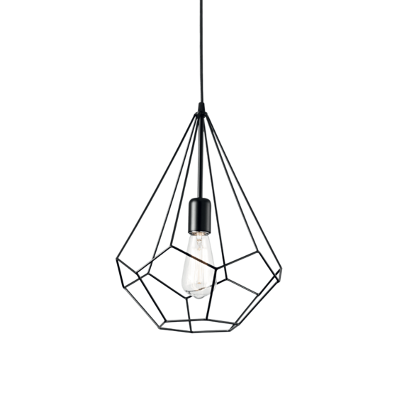 Lampa Suspendata AMPOLLA RAME E27 max 1 x 60W