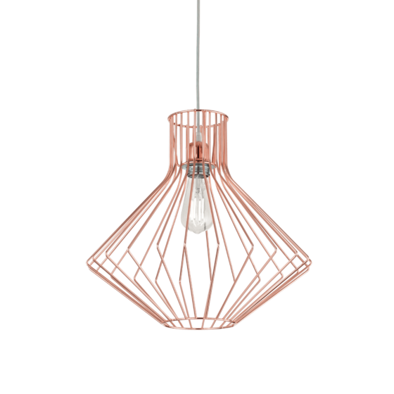 Lampa Suspendata AMPOLLA RAME E27 max 1 x 60W