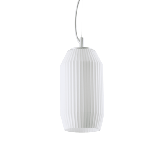 Lampa Suspendata ORIGAMI BIANCO E27 max 1 x 60W