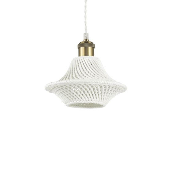 Lampa Suspendata LUGANO BIANCO E27 max 1 x 60W
