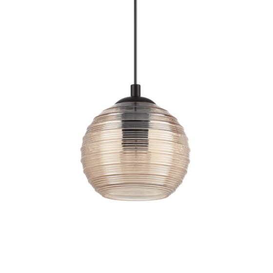 Lampa Suspendata RIGA NERO E27 max 1 x 60W