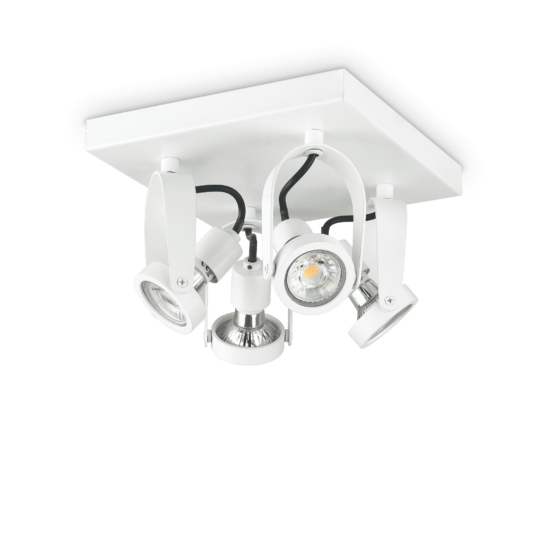 Plafoniera GLIM COMPACT BIANCO GU10 max 4 x 50W