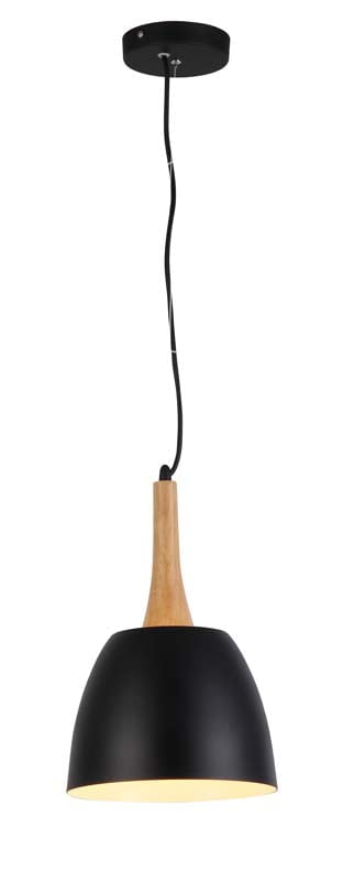 Lustra neagra tip pendul Prato