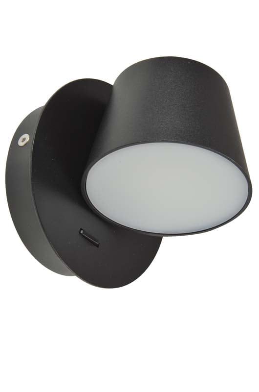AZ2565 - RAMONA 1 SWITCH BK Aplica neagra din aluminiu Ramona 1 1