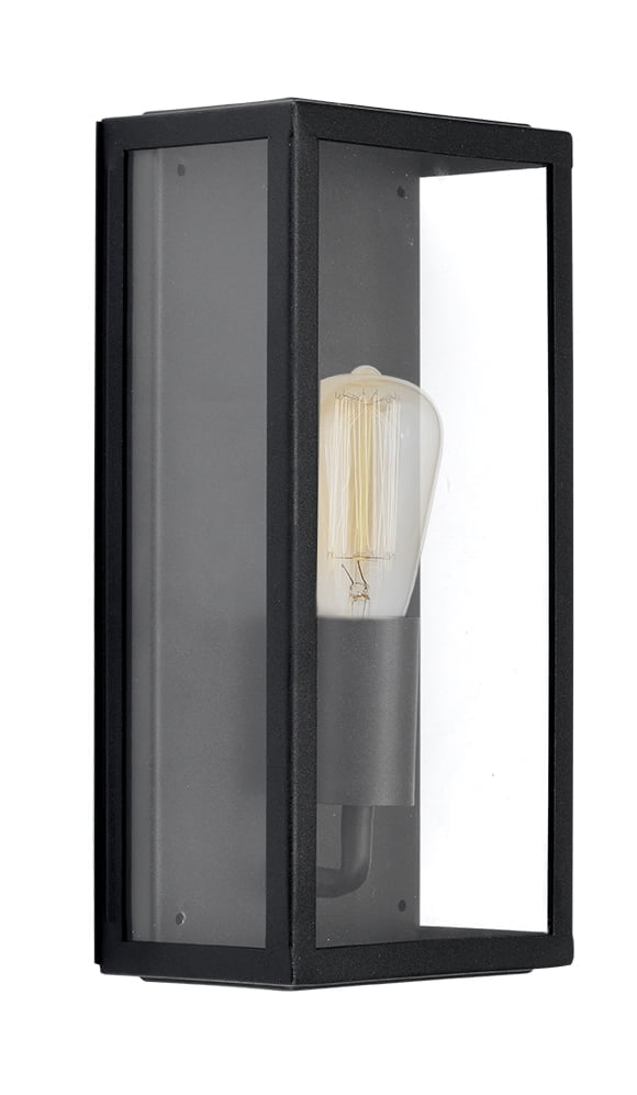 Aplica neagra de exterior Country