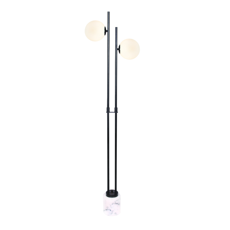 Lampadar Quadro, 2XE14, 40X15XH157CM