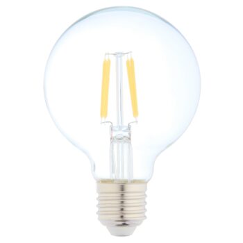 Bec cu filament decorativ G80 E27 40W G80ALB