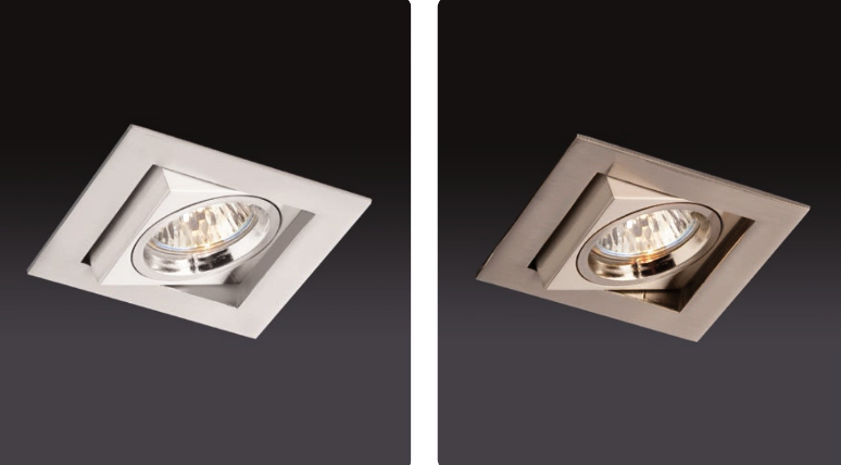 Spot-LED-patrat-incastrat-alb-mat-SI50SW-1 Spot LED pătrat încastrat alb mat SI50SW 1