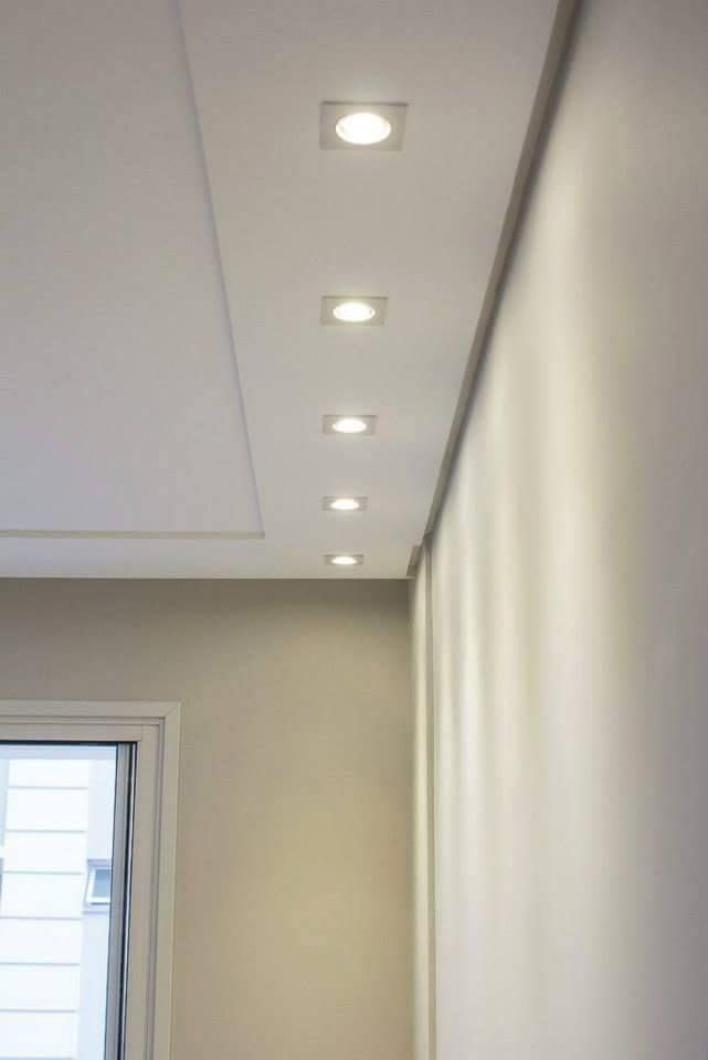 Spot-LED-patrat-incastrat-alb-mat-SI50SW-4 Spot LED pătrat încastrat alb mat SI50SW 4