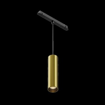 Pendant track luminaire TR041-2-12W3K-BBS