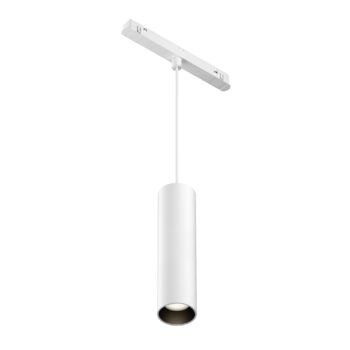 Pendant track luminaire TR041-2-12W4K-W